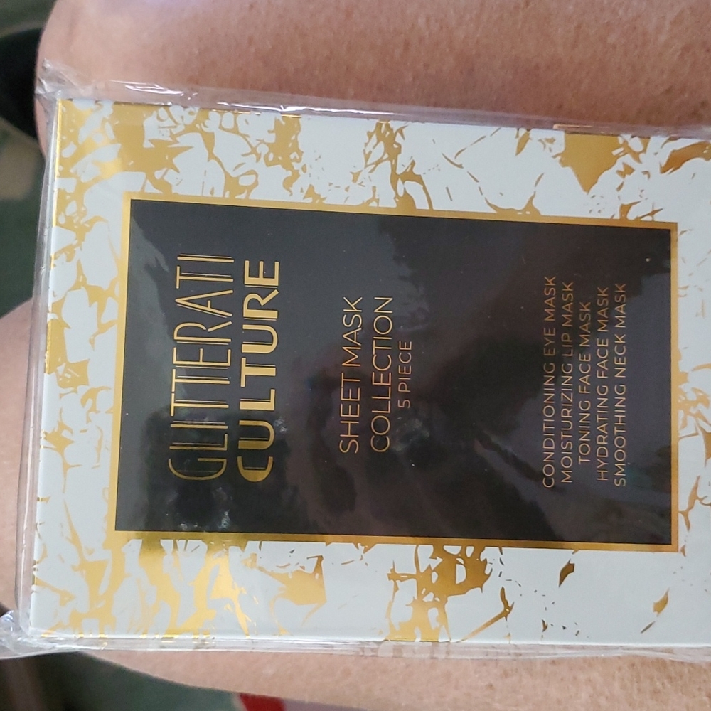 Glitterati culture.sheet mask collection